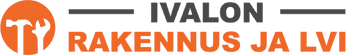 Ivalon Rakennus ja LVI -logo
